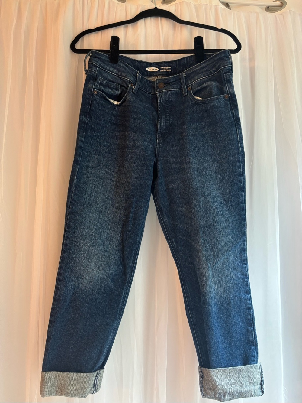 Classic Dark Blue Women's Jeans - Old Navy